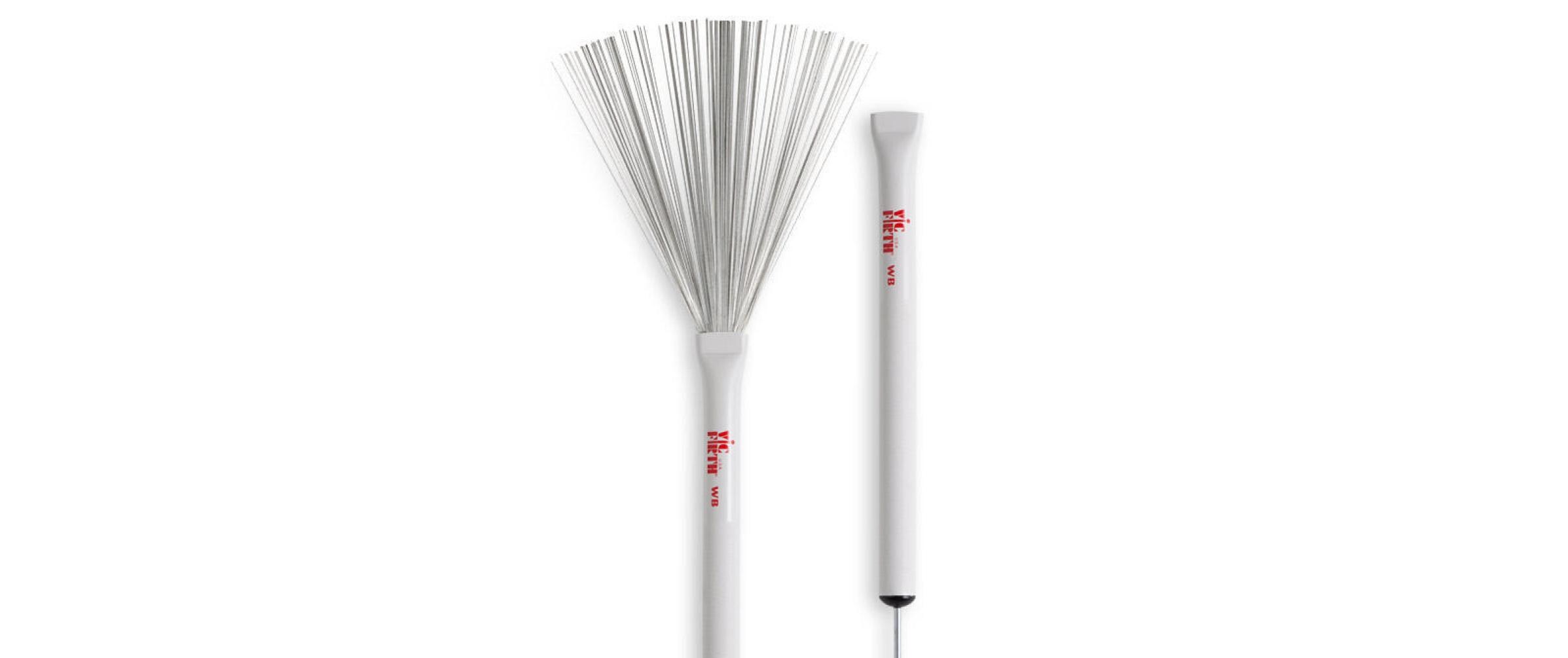 VFWB Brushes WB Jazz Besen, PaarBesen-Paar – ideal für Jazzmusik