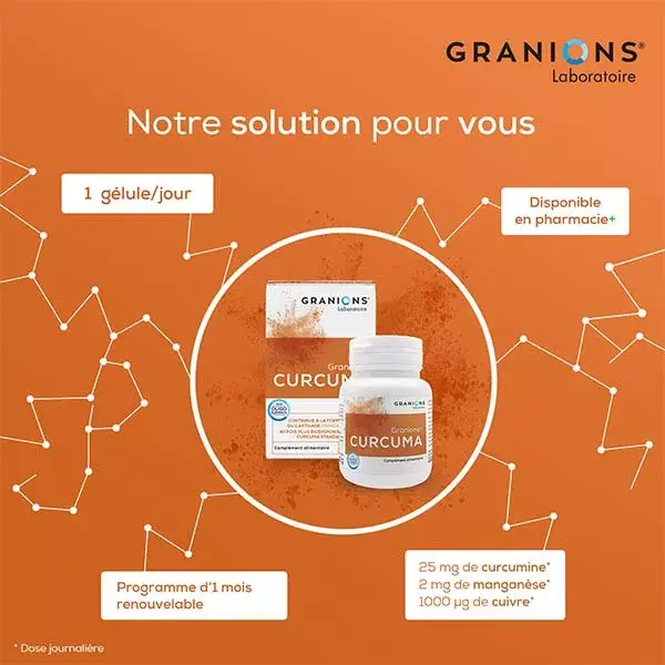 Granions Cúrcuma 30 cápsulas