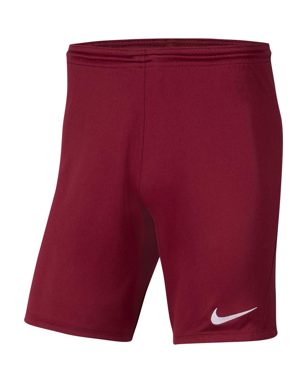 Short Nike Park III Bordeaux pour enfant