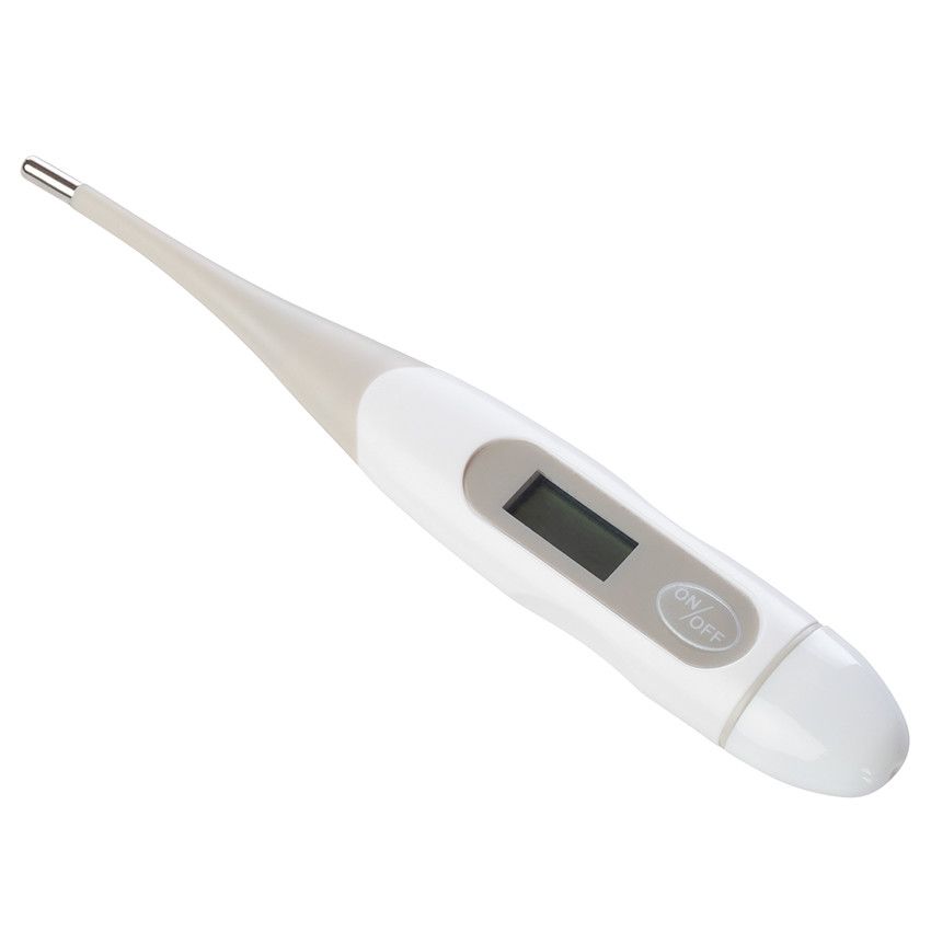 Thermomètre digital Aloha - Gris - Ecru