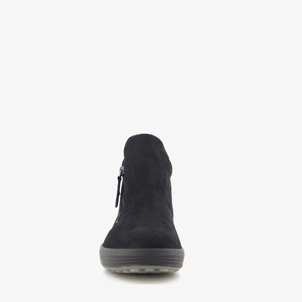 ECCO leren dames boots zwart