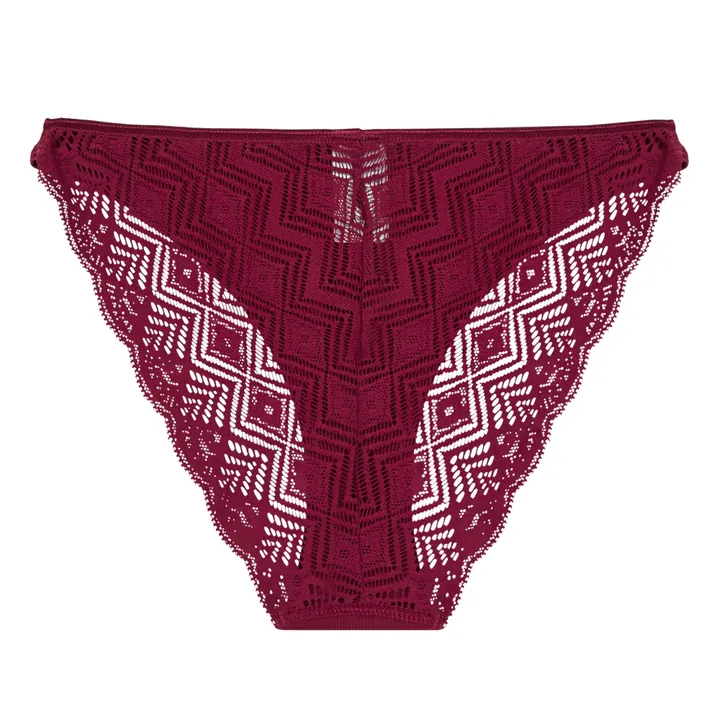 Olly Lingerie Culotte Dawa | Bordeaux