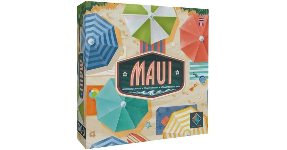 AsmodeeMaui Bordspel  (Nederlands, Frans, 2 - 4 spelers, 30 minuten, vanaf 8 jaar)