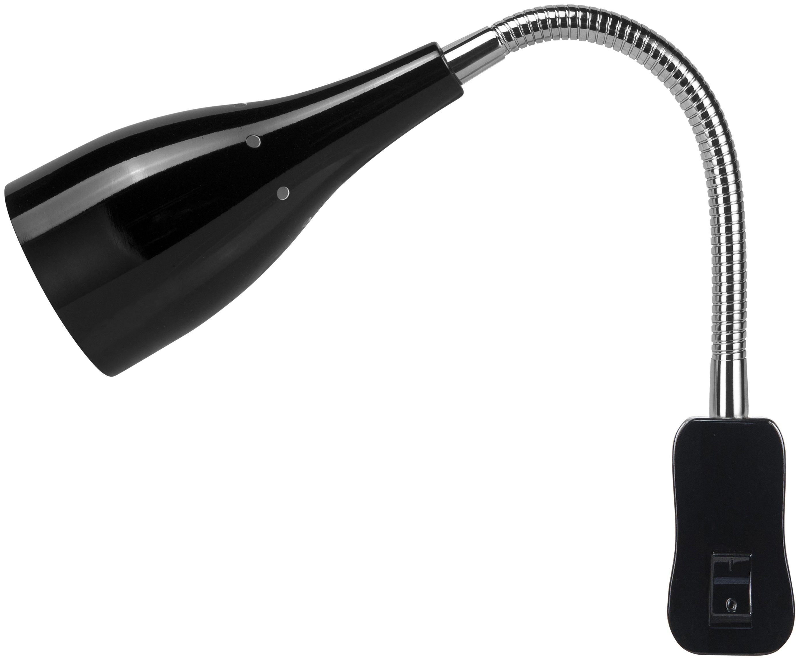 Wandlamp Zwart Elite