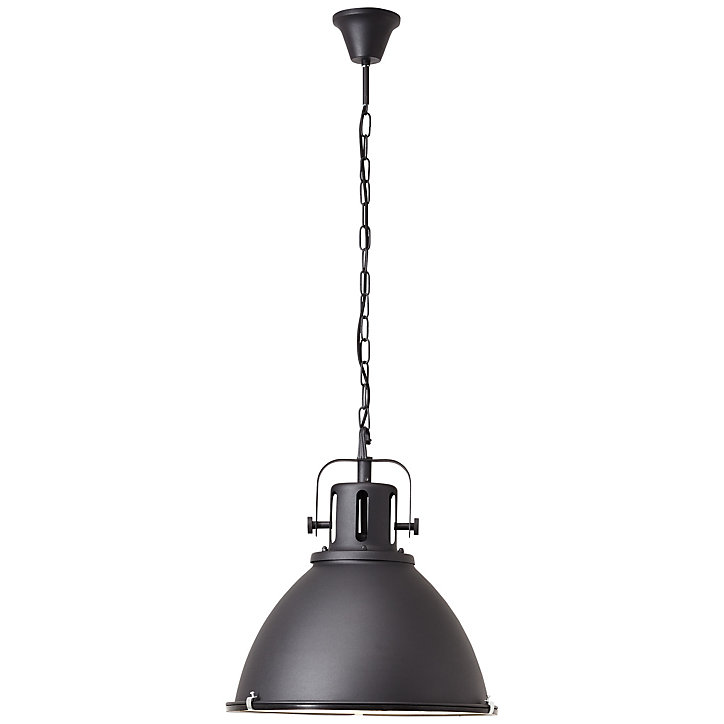 Suspension Jesper E27 Ø47cm IP20 métal noir Brillant