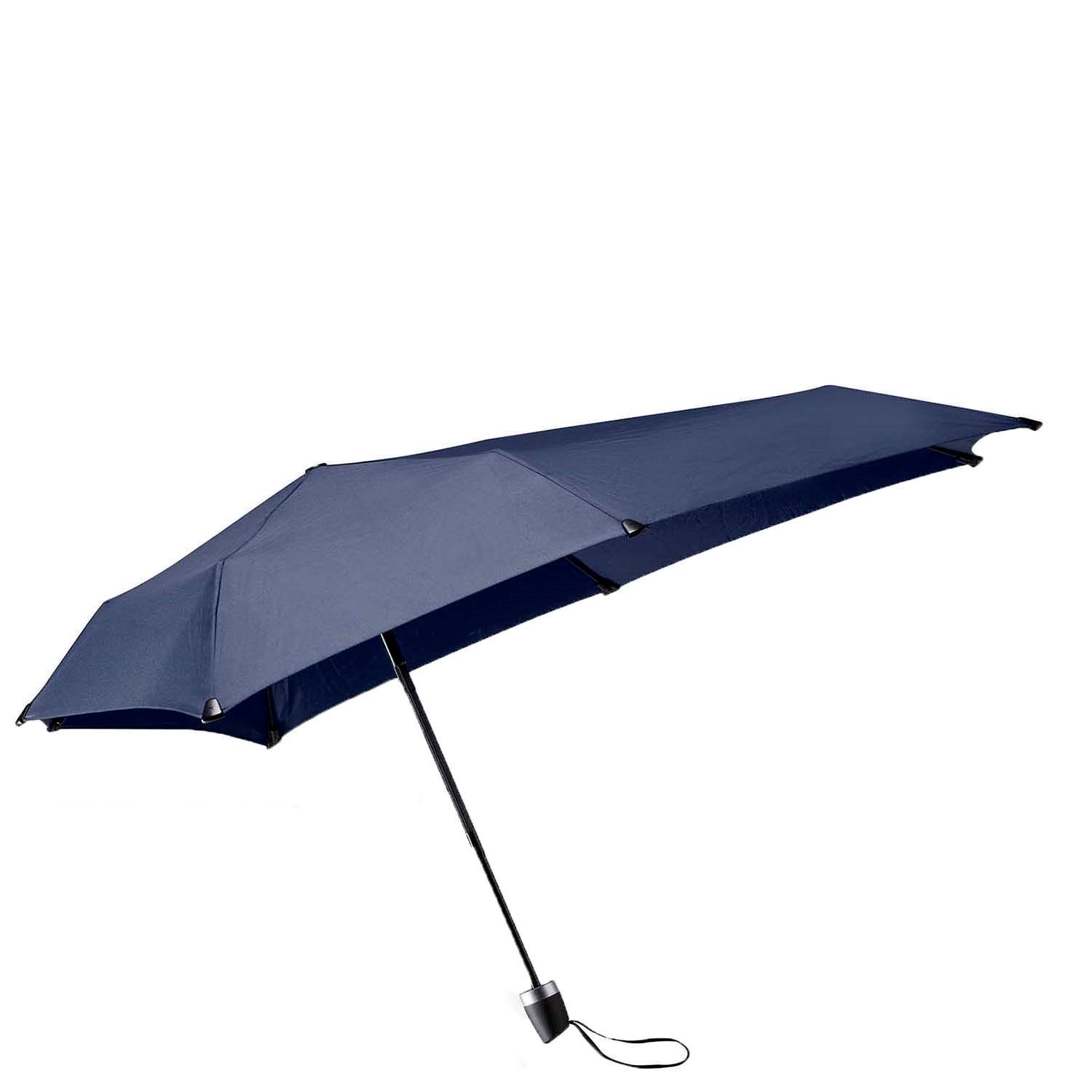 Senz Manual Opvouwbare Stormparaplu midnight blue
