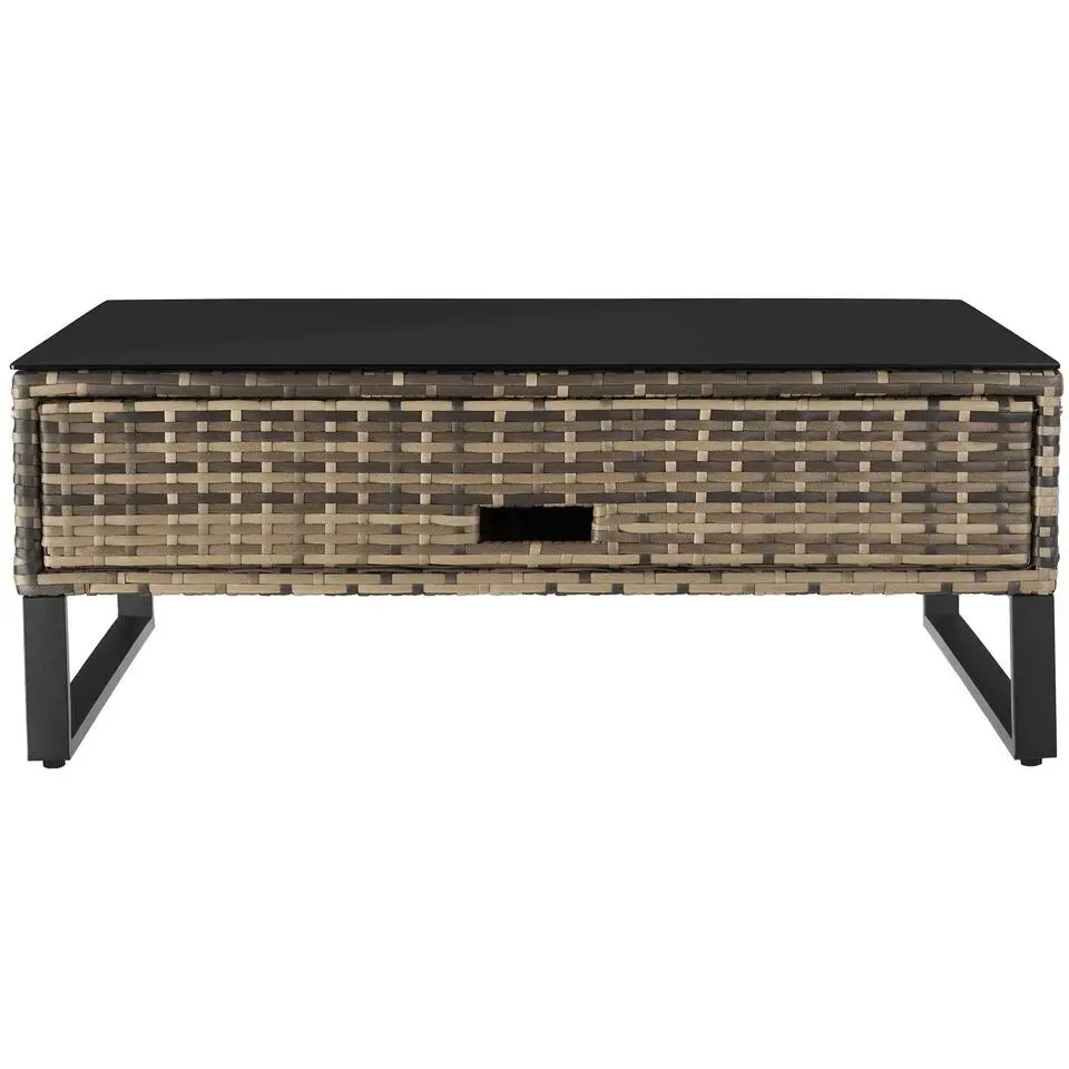 tectake Wicker loungeset Ostuni, Natuur
