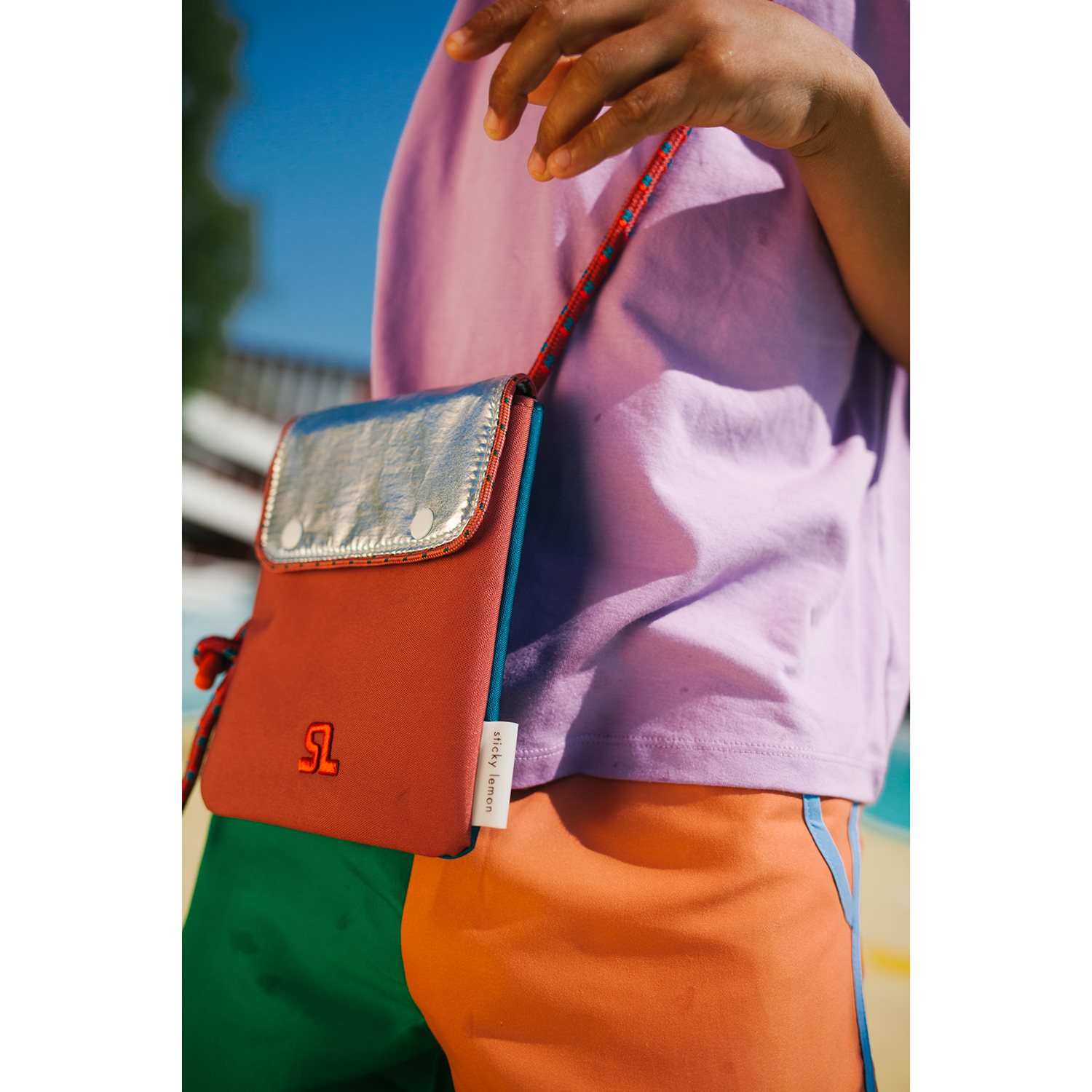 Sticky Lemon Better Together Wallet athletics track