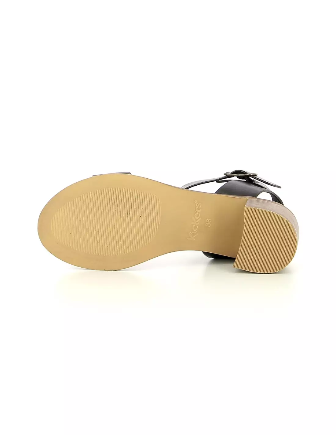 KICKERS VOLOU NOIR 560351 - Sandales & nu-pieds Noir