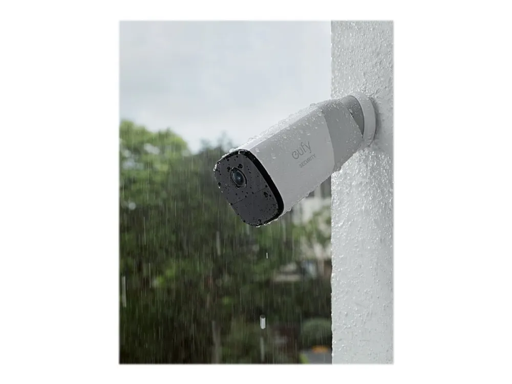 Eufy eufyCam 2 Pro - Netværksovervågningskamera - udendørs, indendørs - vejrbestandig - farve (Dag/nat) - audio - trådløs - WiFi - med Eufy HomeBase 2 (pakke med 3)