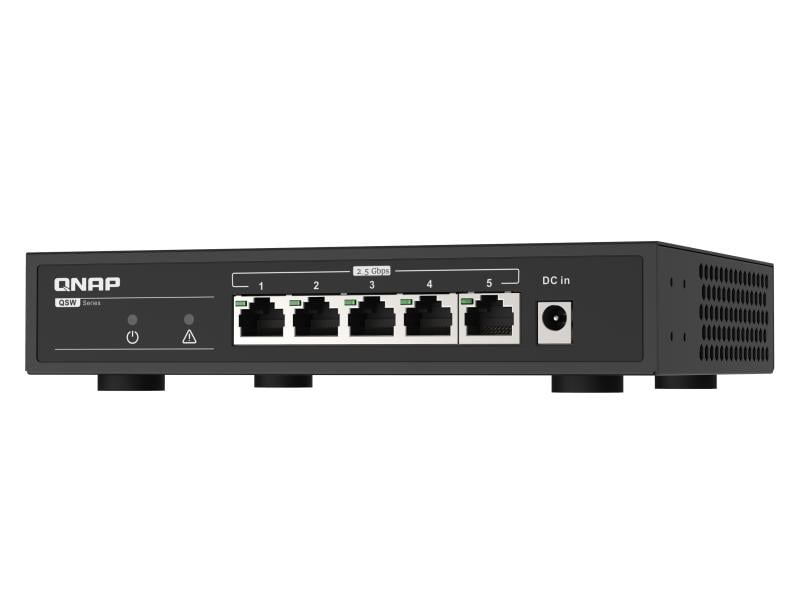 QNAP QSW-1105-5T, 2.5GbE Switch 5 Port QSW-1105-5T