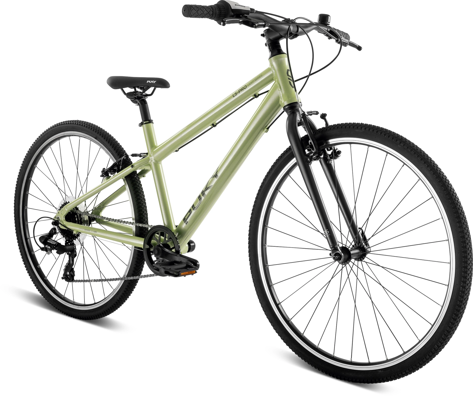 Puky LS-Pro 26-8 alu. børnecykel grøn/anthrazit