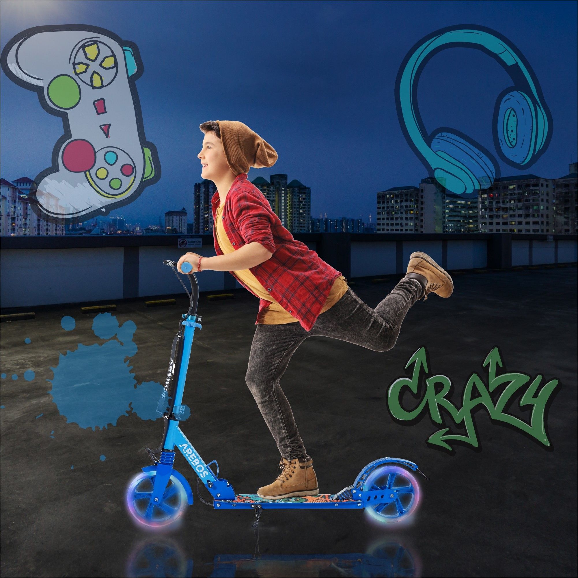 Tretroller Scooter