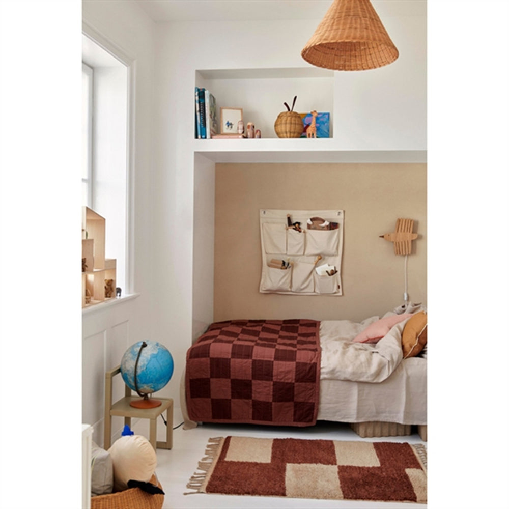Canvas Væg-Lommer Off-White - Ferm Living