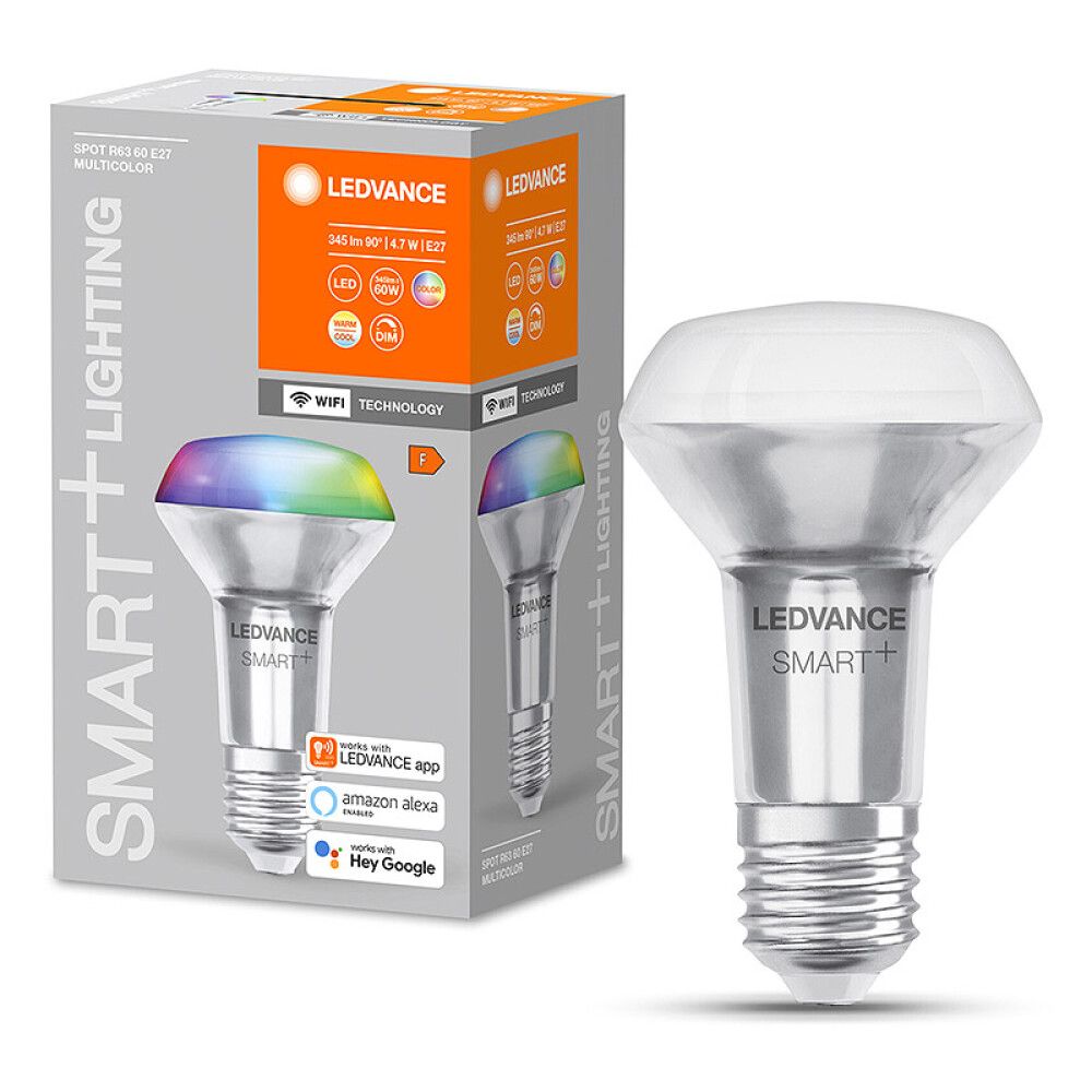 LYSPÆRELEDVANCE SMART+WIFI SPOT R63 RGBW E27 4,7W