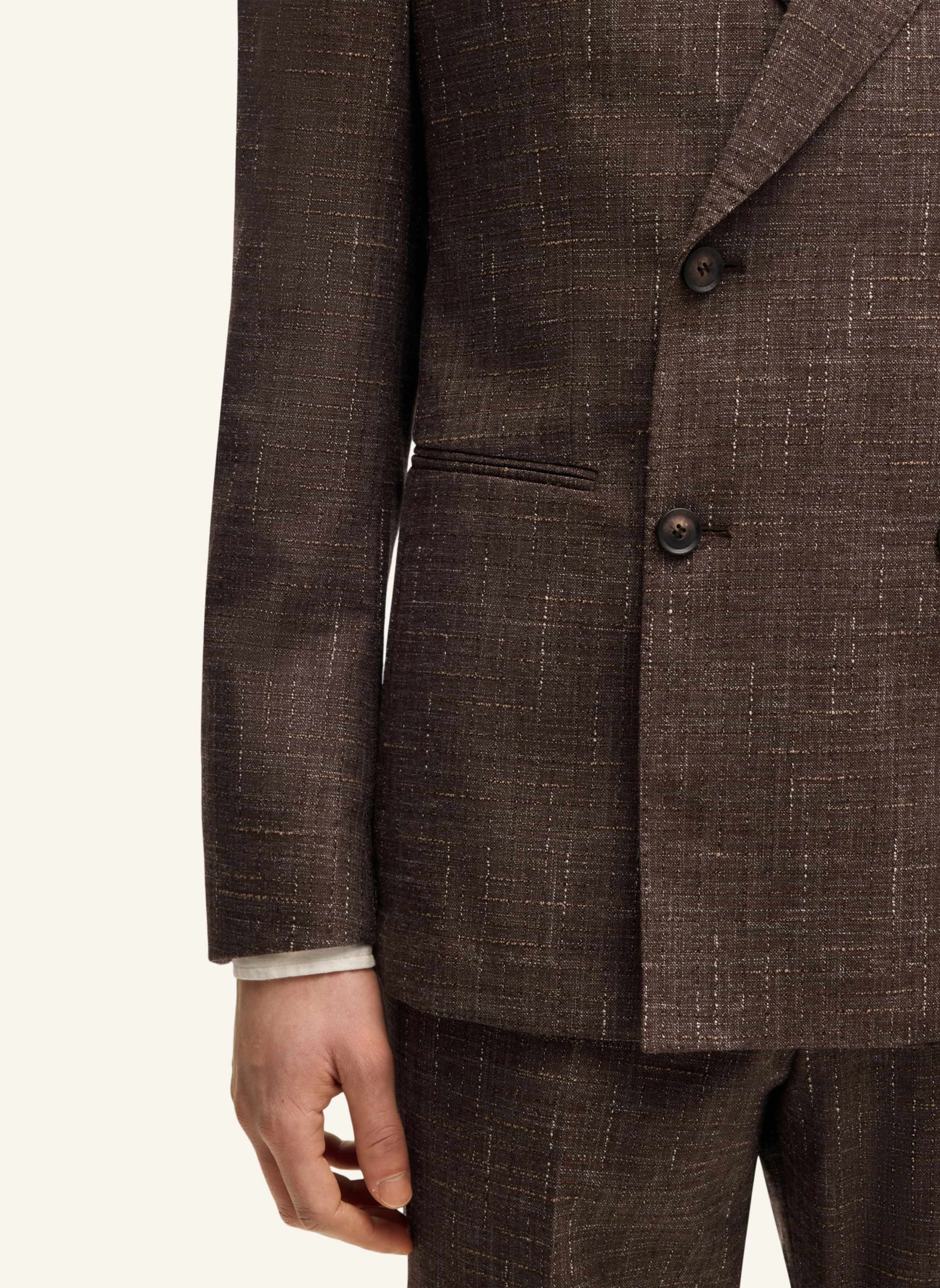 BOSS Business Anzug C-HUGE-2PCS-DB-252 Slim Fit