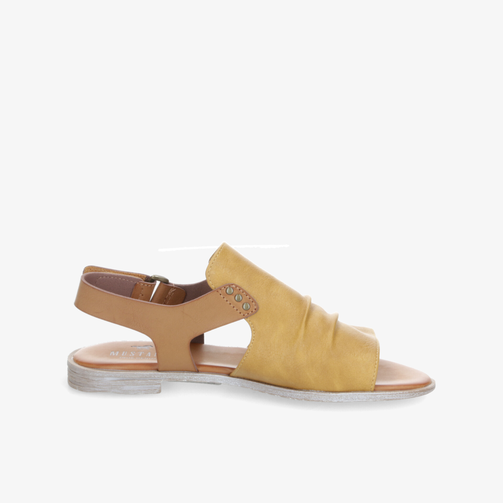 MUSTANG Damen Sandalen Gelb - Jetzt bei reno.de kaufen
