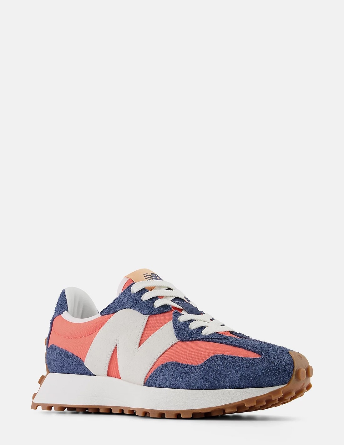 new balance Sneakers Femme 327 Bleu/Rouge Daim