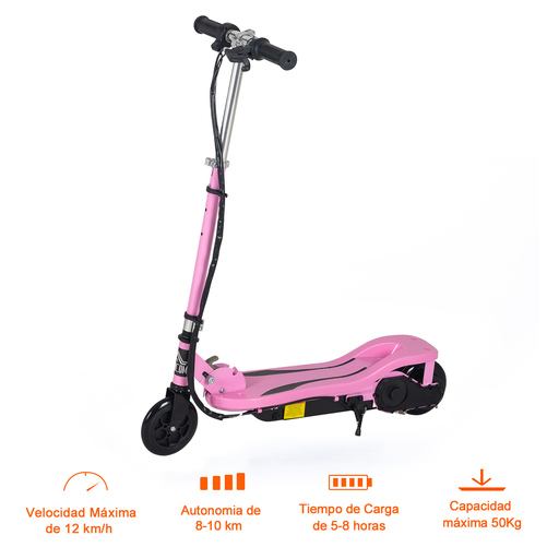 Patinete elétrico dobrável Homcom