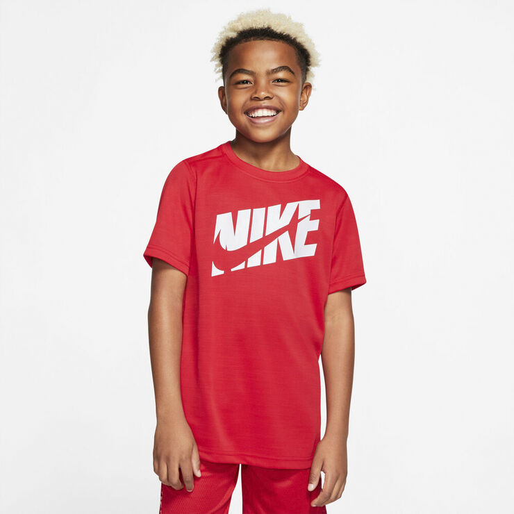 Nike Dri Fit Traenings T Shirt Rød