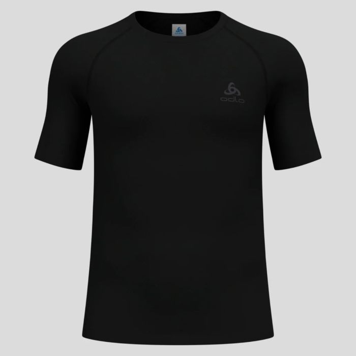 Odlo Herre Undertøj og basislag Merino PW BL SS Tee Sort