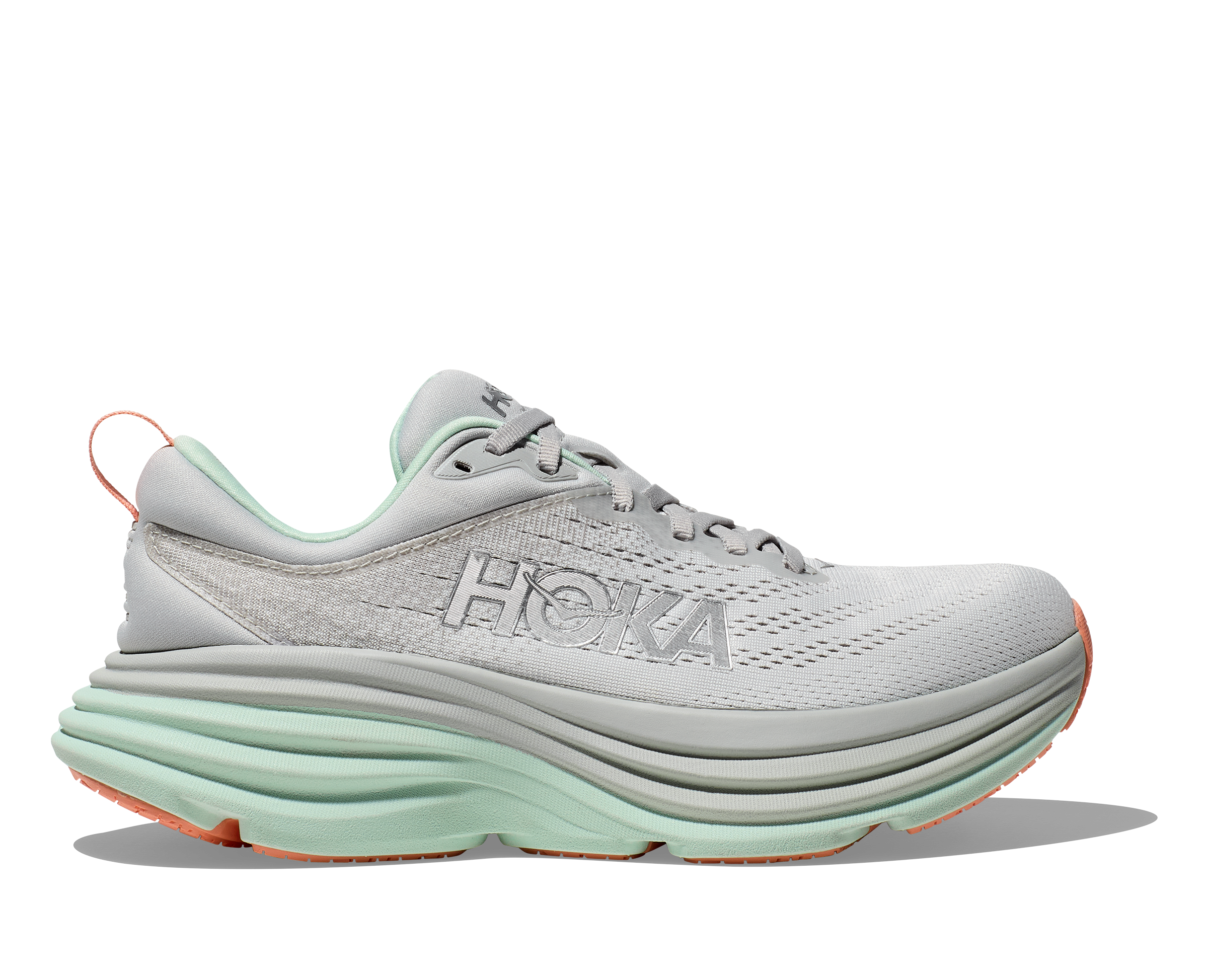 hoka bondi 8 loebesko dame 38 1127952 stardust aqua breeze