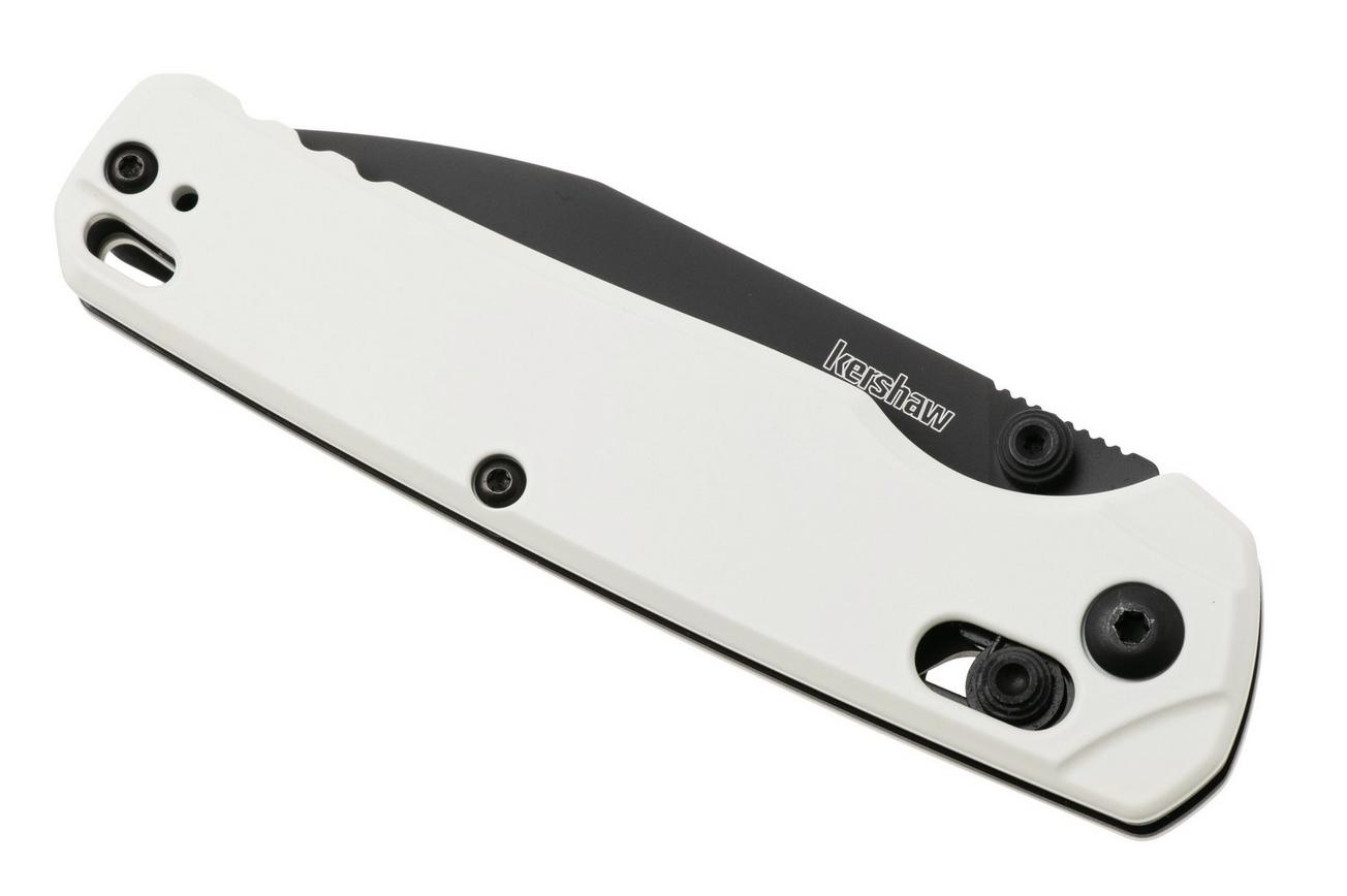 Kershaw Bel Air 6105WBLK, Black CPM MagnaCut, White Aluminum zakmes