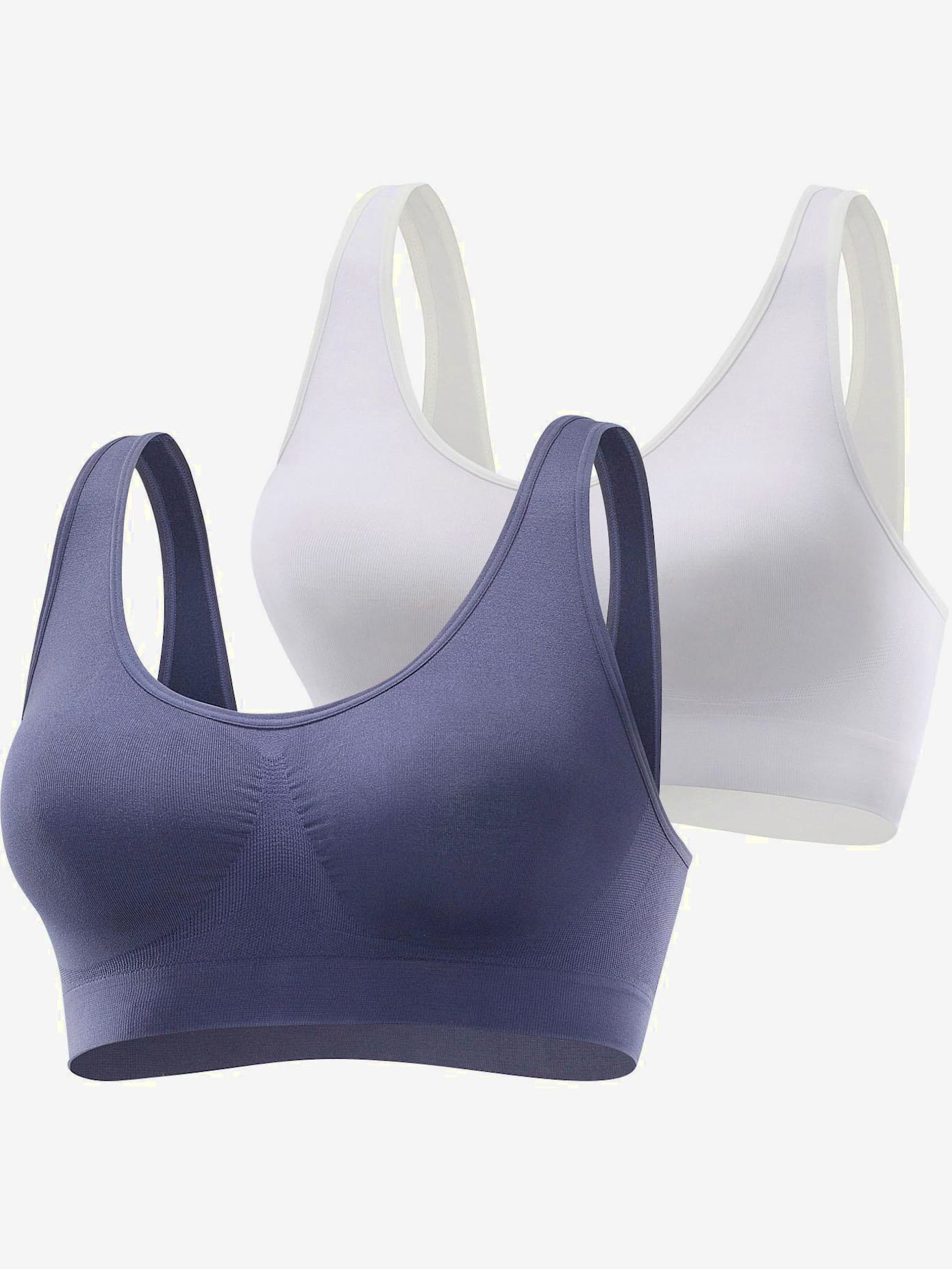 Soutien-gorge bralette bralette sans coutures, très confortable, lot de 2