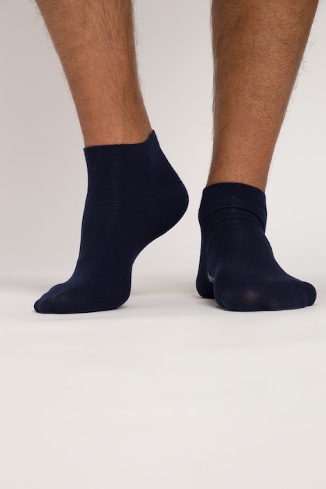Sneakersocken, 2er Pack, uni