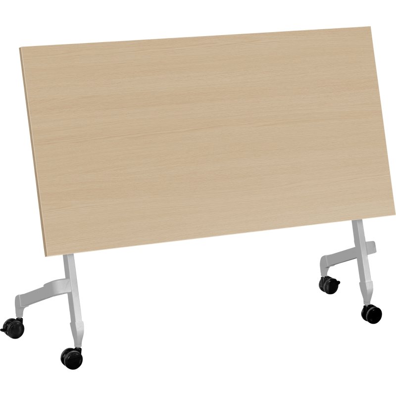 Table rabattable à roulettes Bruneau Practika Plus - plateau profondeur 70 cm
