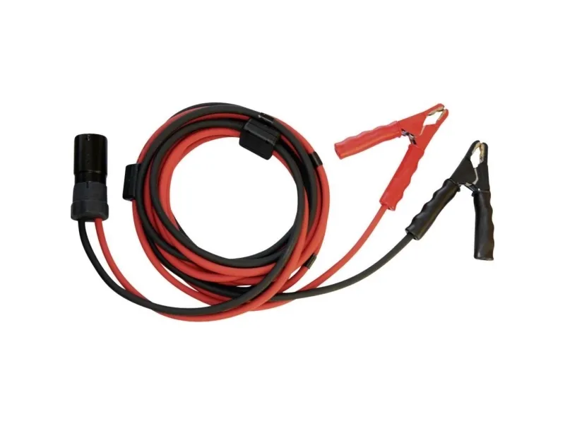 SET® TS 170 Startkabler 35 mm² Kobber 5.00 m NATO-stik, med stålplade-tænger, med beskyttelseskreds