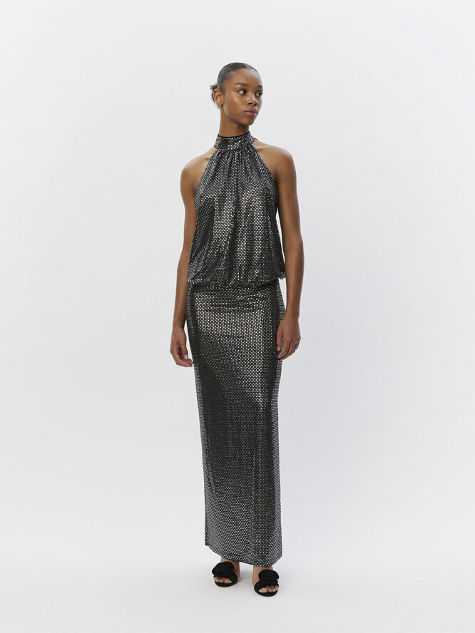 Sofie Schnoor Top Black w silver