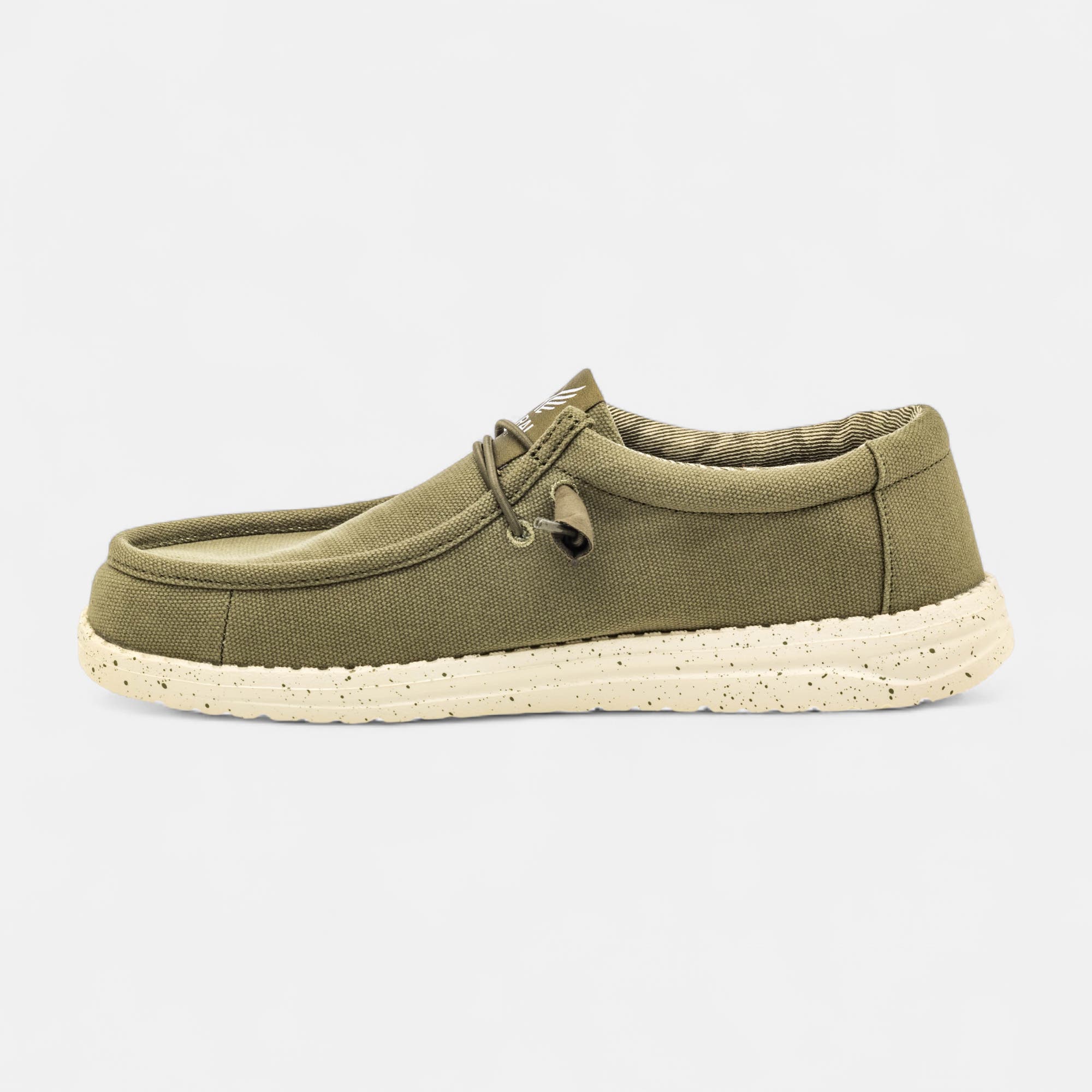 Chaussures en toile Homme kaki