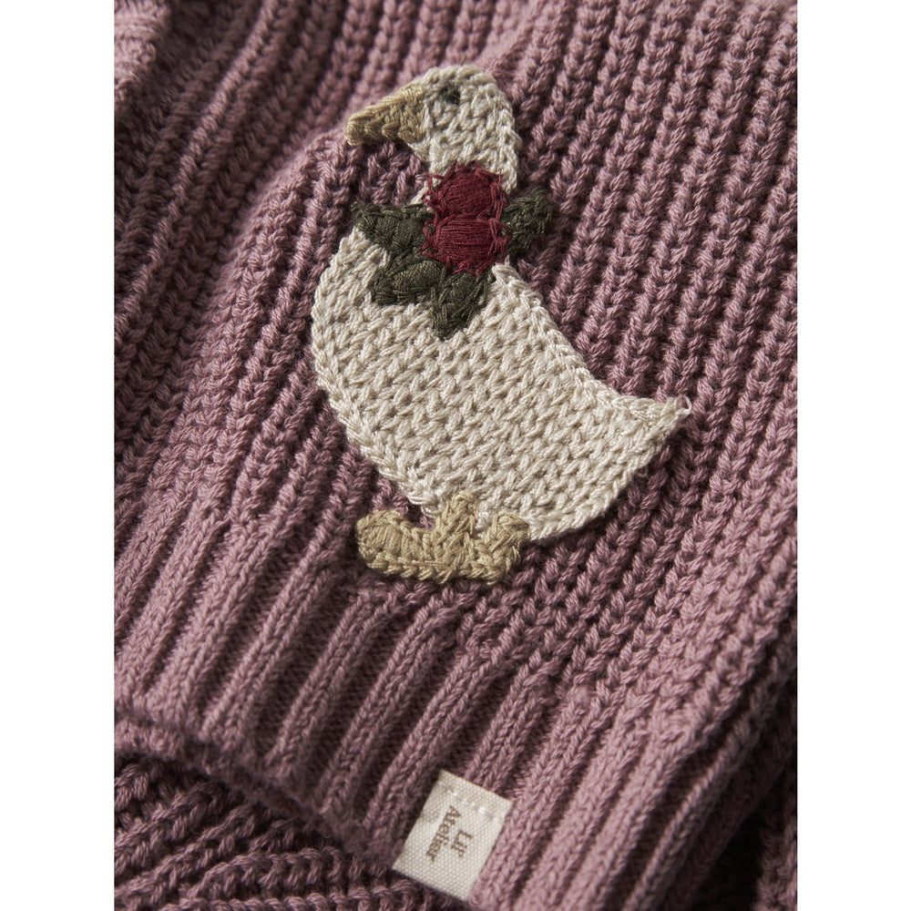 Køb Lil'Atelier Nostalgia Rose Nmfemlen Lak Ls Strik Card Lil