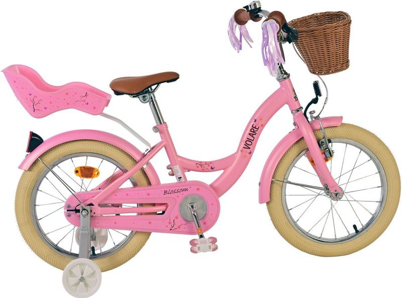 Volare - Blossom - Kinderfiets - Paars - 16 inch