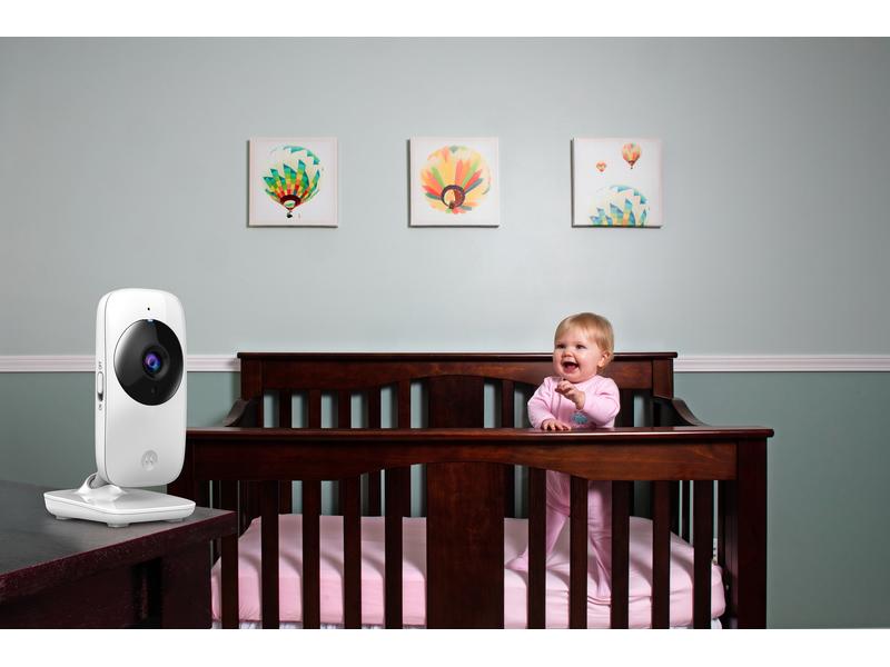 Motorola Babyphone Video VM482 Video-Babyphone mit 2.4 Zoll Display