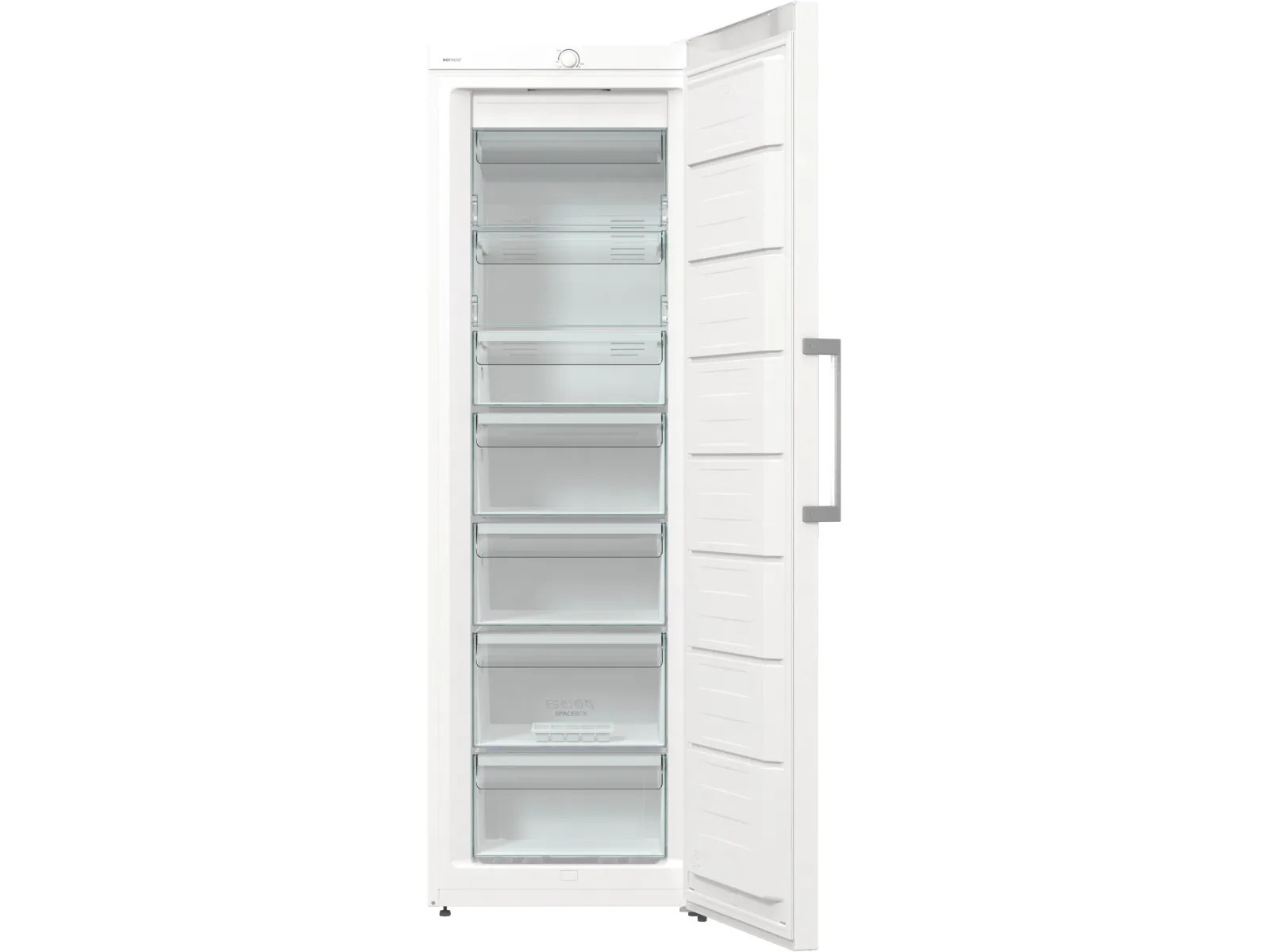 Gorenje Essential FN619EEW5 - Fryser - stående - bredde: 59.5 cm - dybde: 66.3 cm - højde: 185 cm - 280 liter - Klasse E - hvid