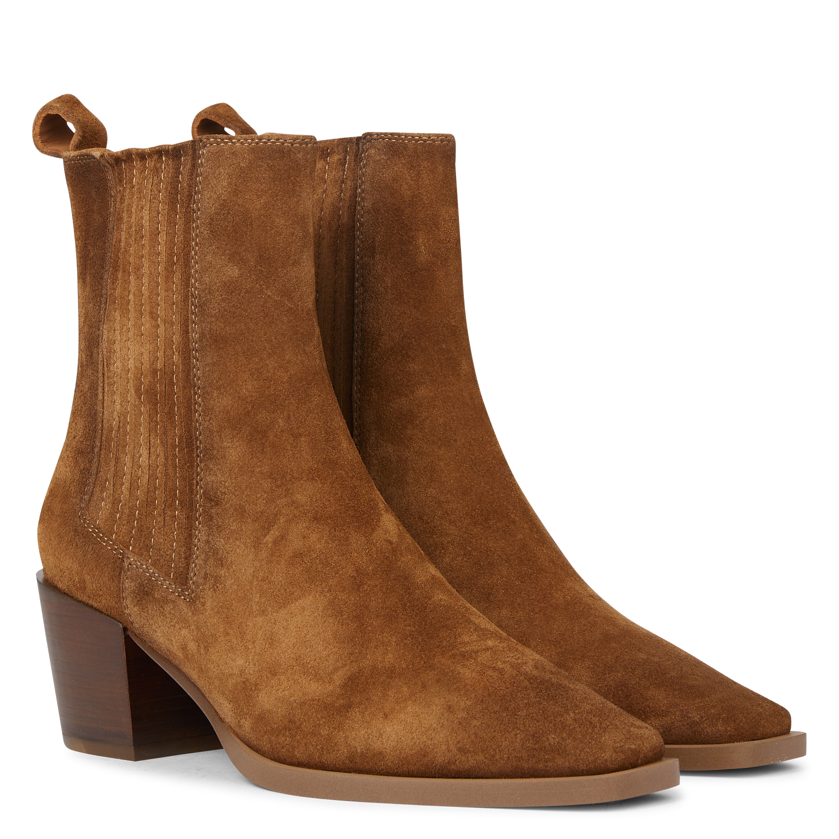 JANE II - Bottines en cuir | Marron