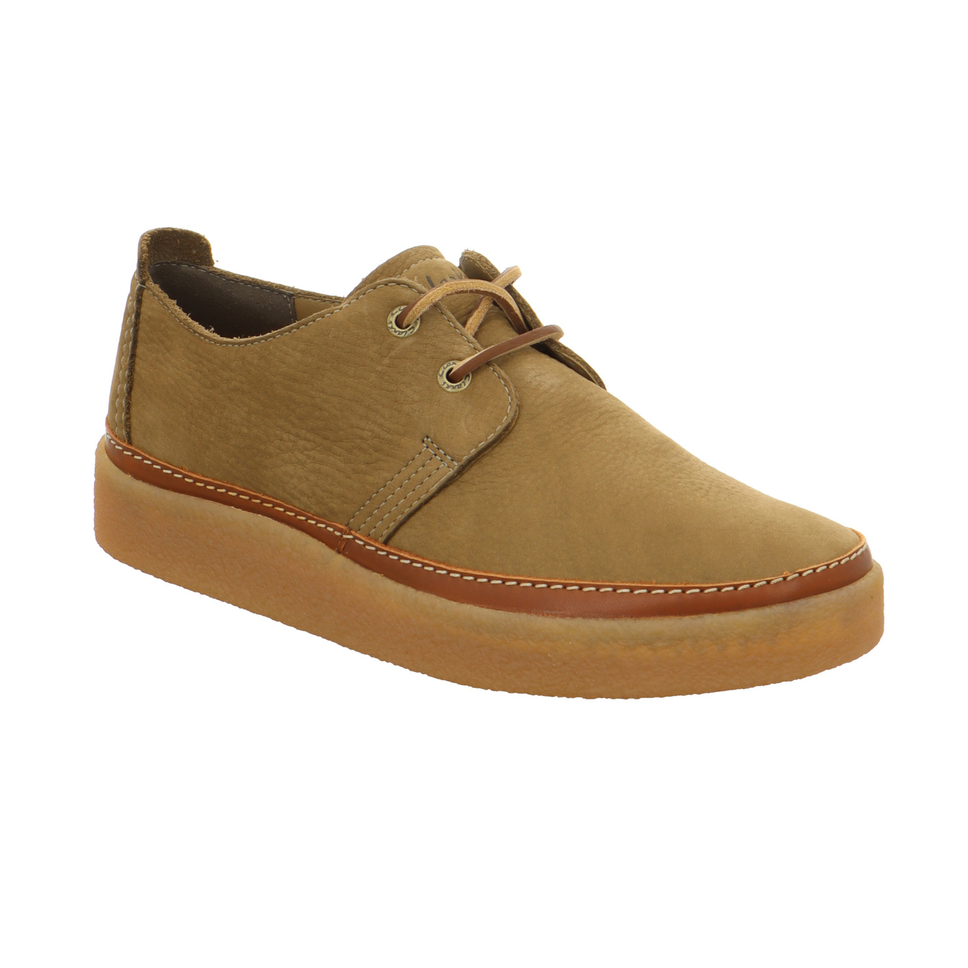 Schnürschuh beige