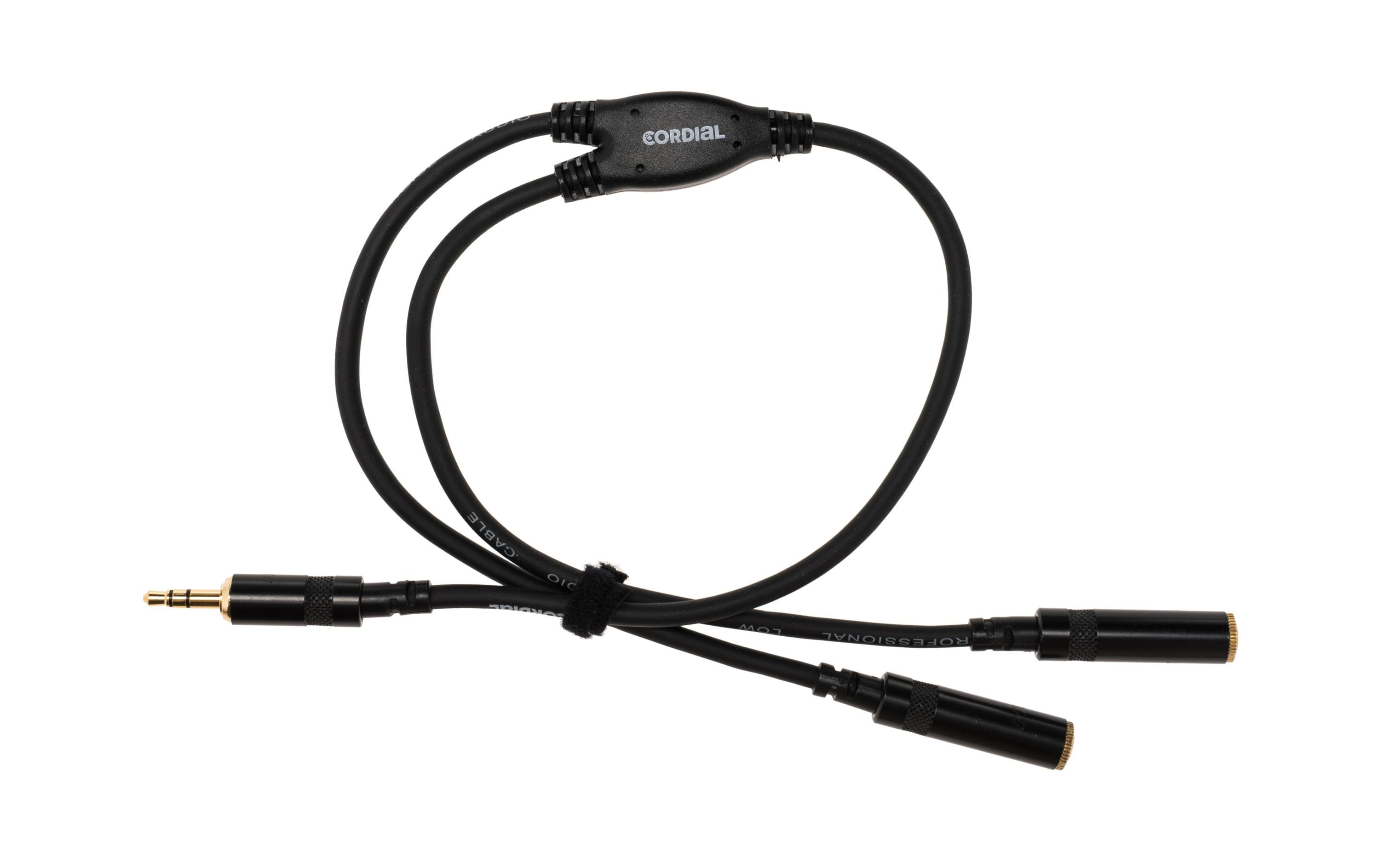 Audio-Kabel 3.5 mm Klinke - 3.5 mm Klinke 0.3 mY-Kabel
