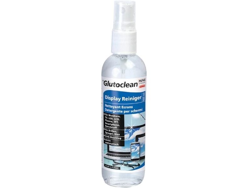 Glutoclean Display Reiniger 100 ml Hochwertiger Bildschirmreiniger für den privaten Gebrauch