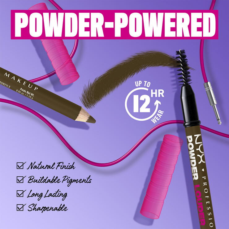 NYX PROFESSIONAL MAKEUP Powder Louder Brow Pen