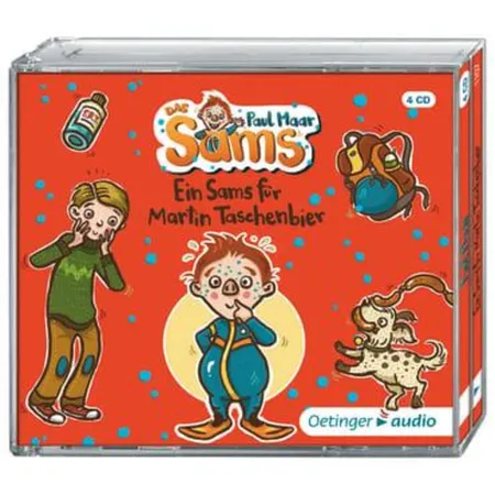 Oetinger Hörspiel-CD - Ein Sams für Martin Taschenbier, 4CDs