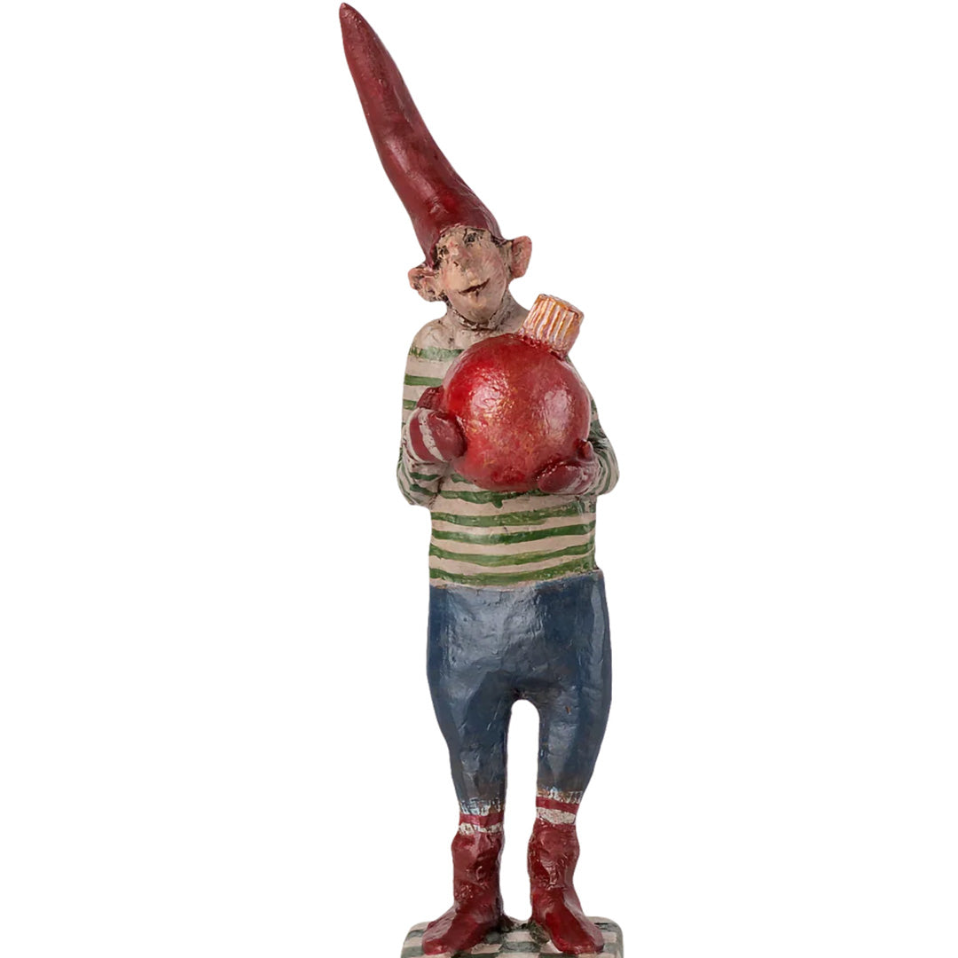 maileg decoratie figuur noilly noël - rood - 16 cm