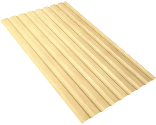PRECIT trapeziumvormig wandpaneel W20LA Esdoorn, vaste breedte 1135 mm x dikte 0,5 mm (verkocht per meter van 150 tot max. 900 cm)