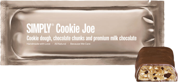 Simply Chocolate COOKIE JOE chokoladebar