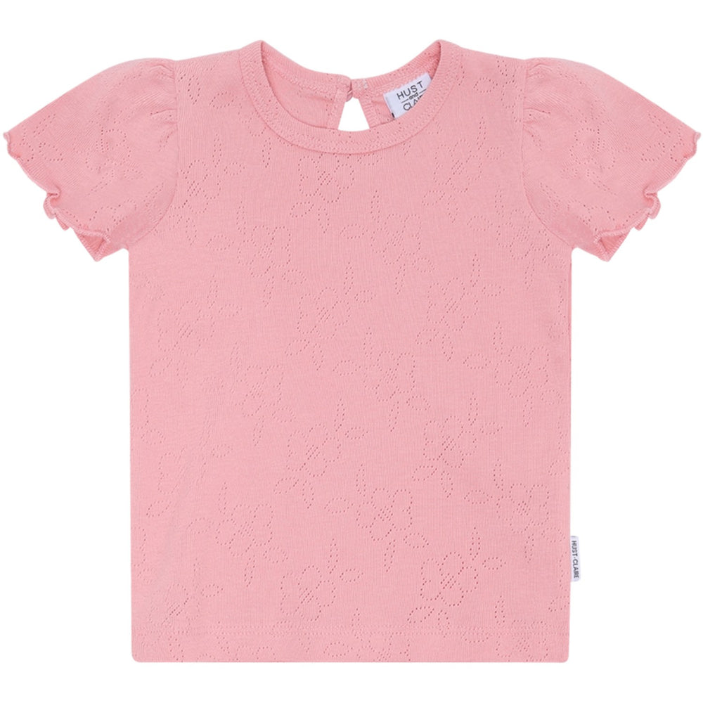 Køb Hust & Claire Shell T-Shirt Alma Basic Pointelle