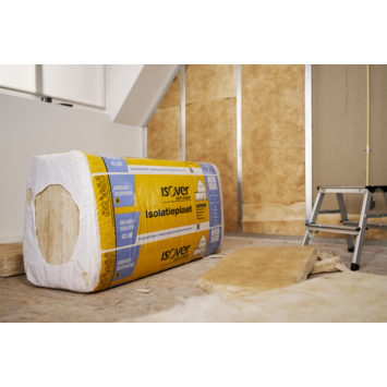 Isover isolatieplaat glaswol 120x60 cm, dikte 4,5 cm (Rd 1.25) 7,2 m²