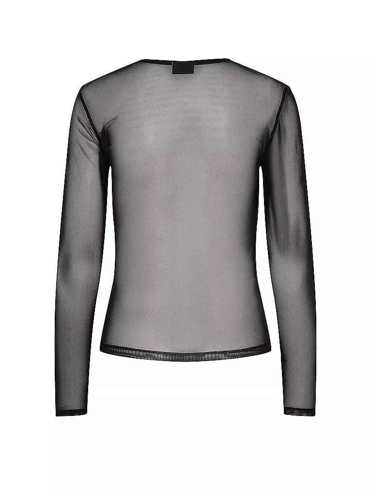 PIECES Langarmshirt PCNINNI schwarz