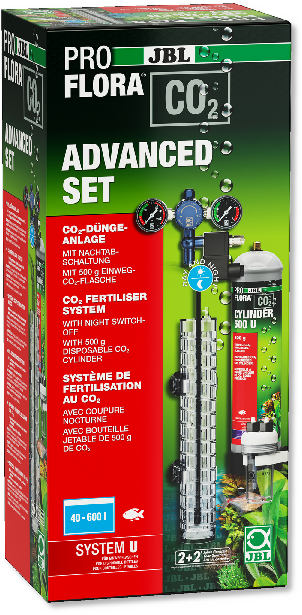JBL Proflora Co2 Advanced Set U | Met wegwerpfles